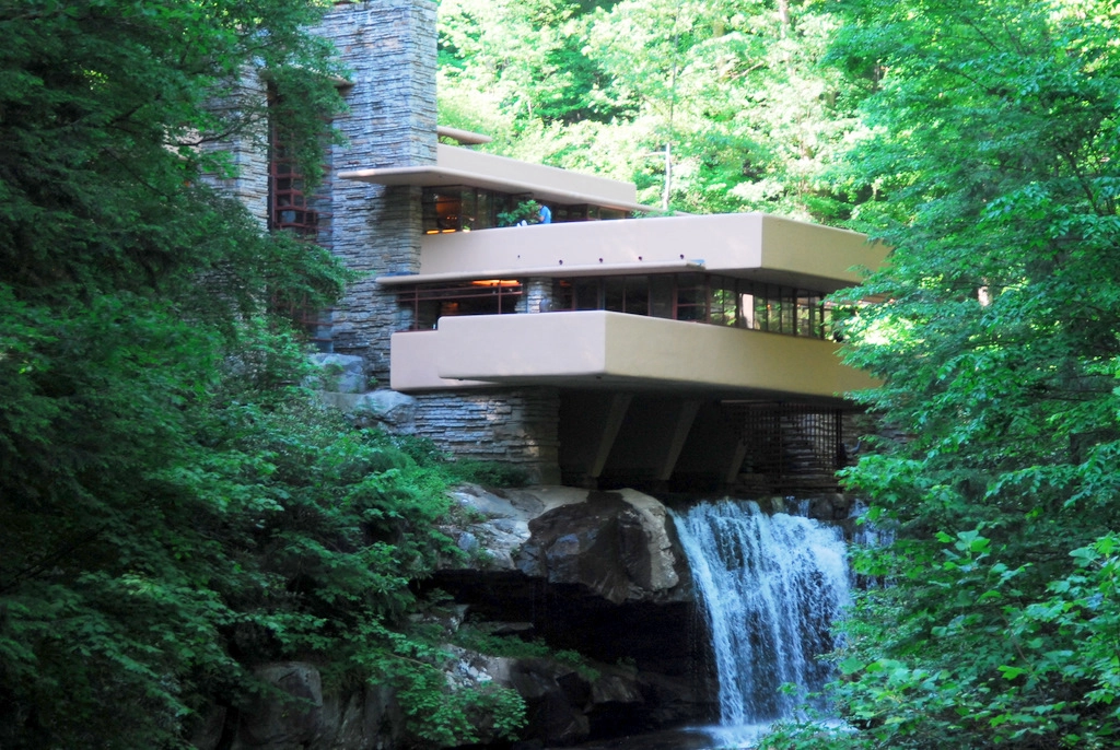 Fallingwater - by Frank Lloyd Wright